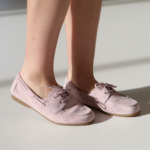 Licht roze loafers