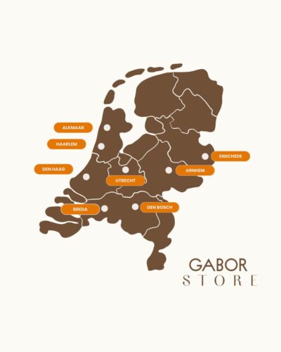 Landkaart GaborStores