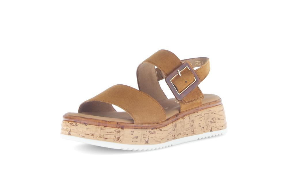 Gabor Sandalen Cognac