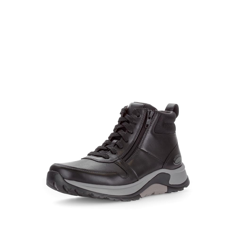 Pius Gabor Rollingsoft Veterschoenen Zwart
