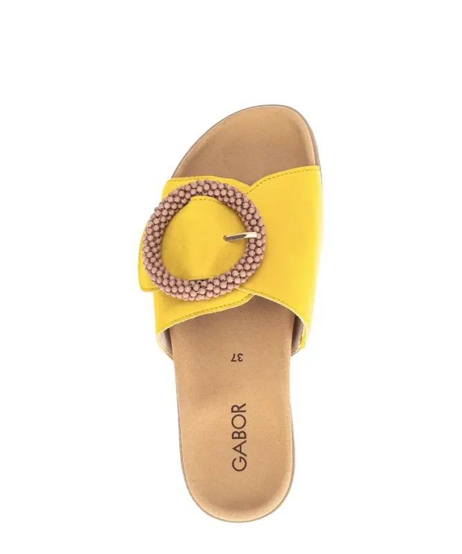 Gabor Slippers Geel