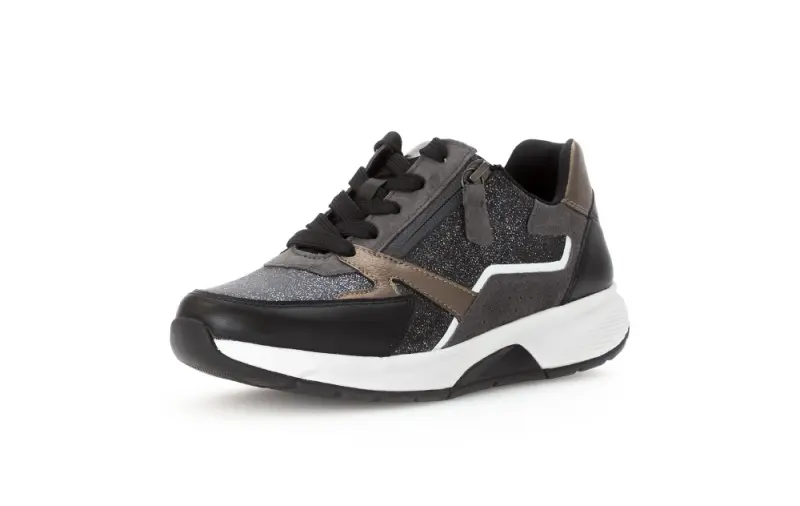Gabor Rollingsoft Sneakers Zwart