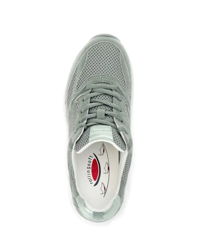 Gabor Rollingsoft Sneakers Flessengroen