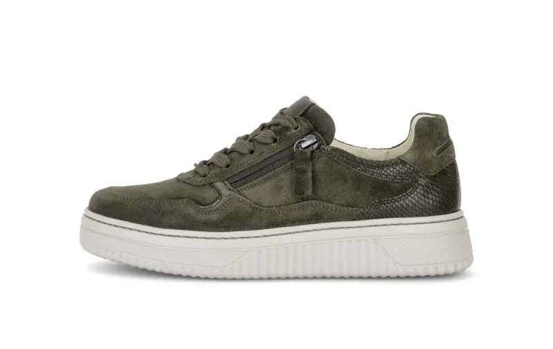 Gabor Sneakers Flessengroen