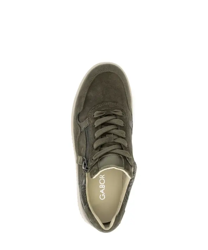 Gabor Sneakers Flessengroen