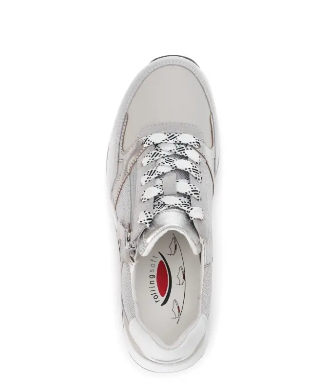 Gabor Rollingsoft Sneakers Muisgrijs