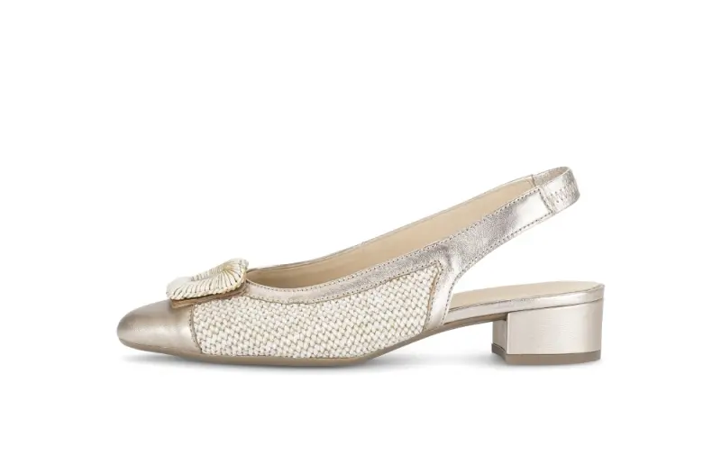 Gabor Slingbacks Goud