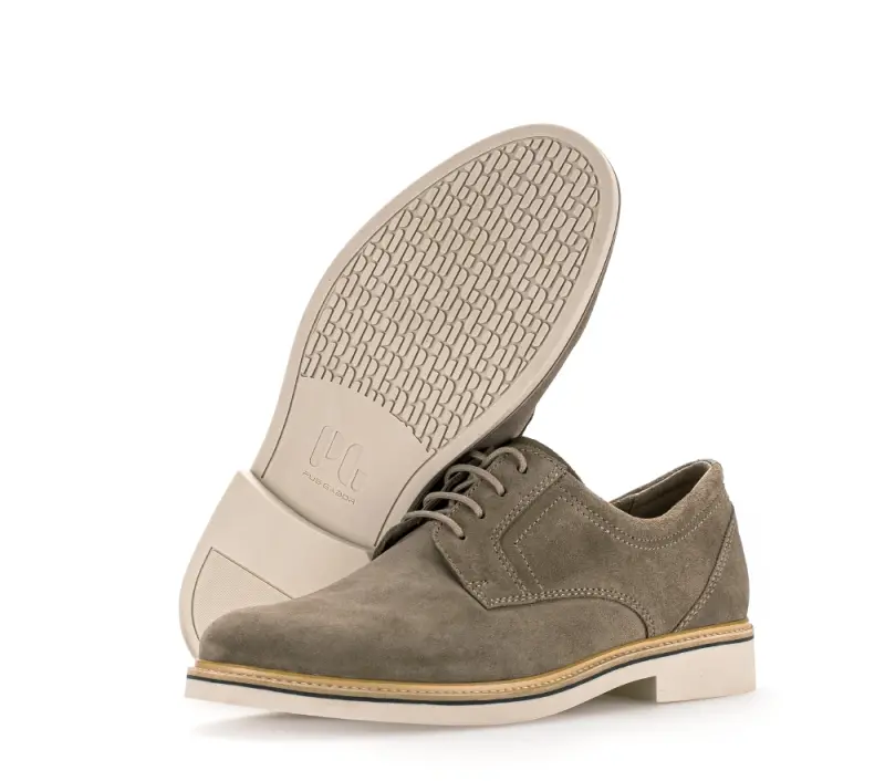 Pius Gabor Veterschoenen Beige