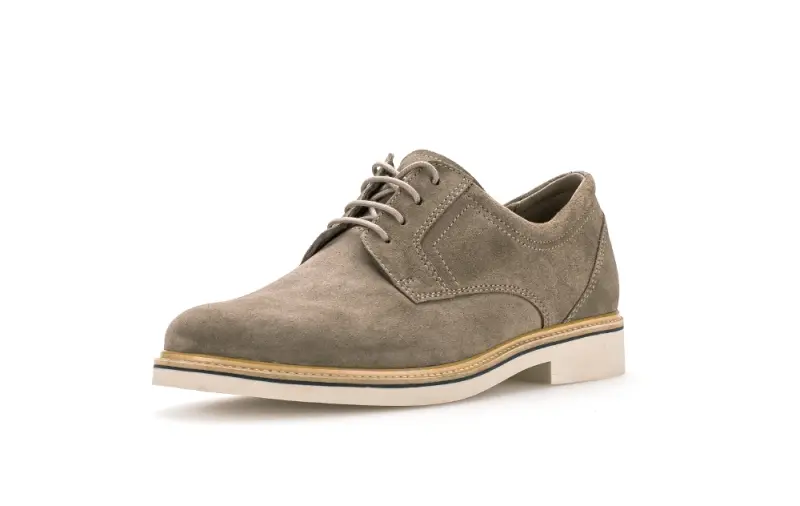 Pius Gabor Veterschoenen Beige