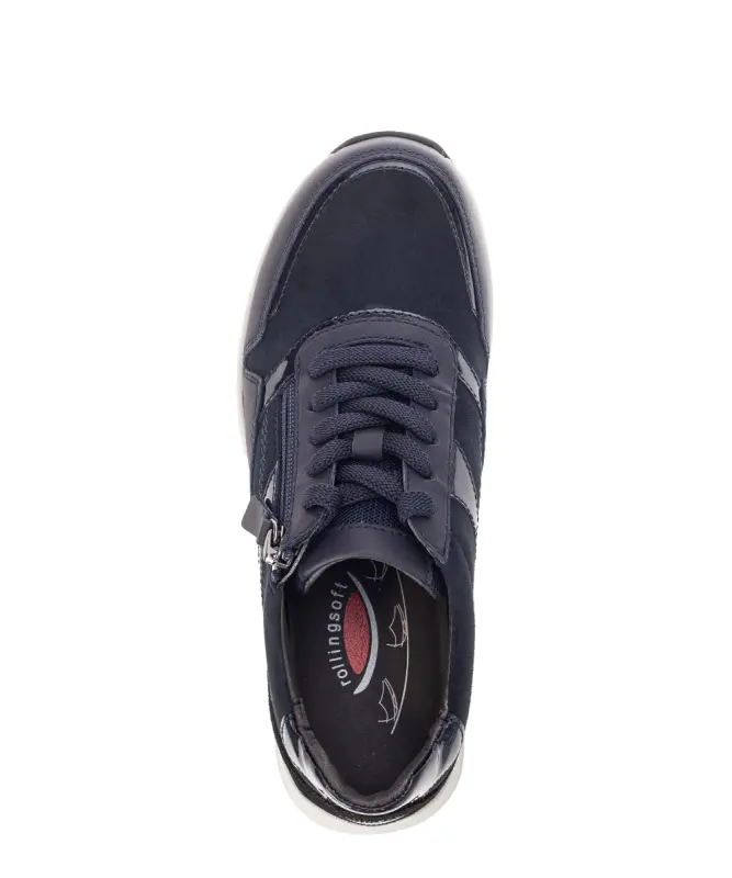 Gabor Rollingsoft Sneakers Nachtblauw