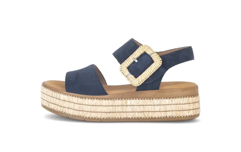 Gabor Sandalen Nachtblauw