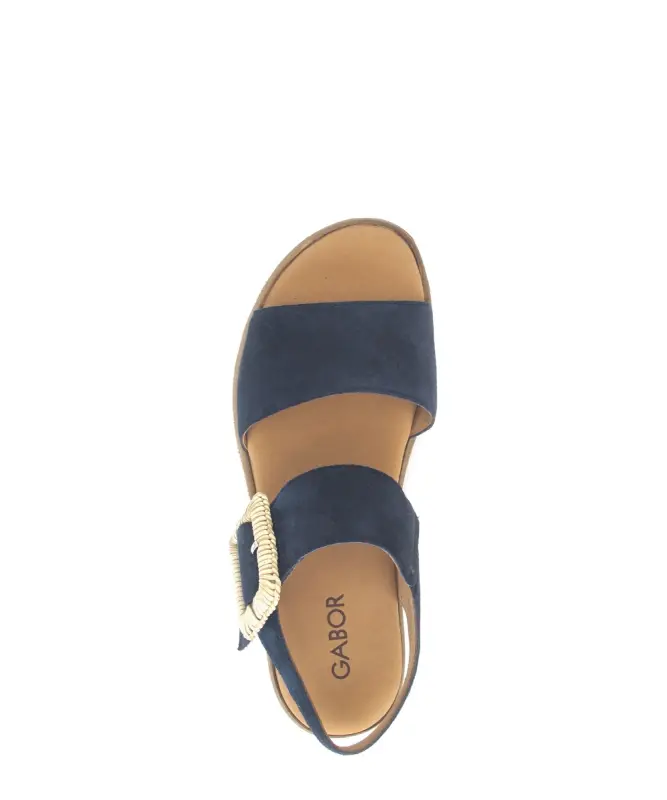 Gabor Sandalen Nachtblauw