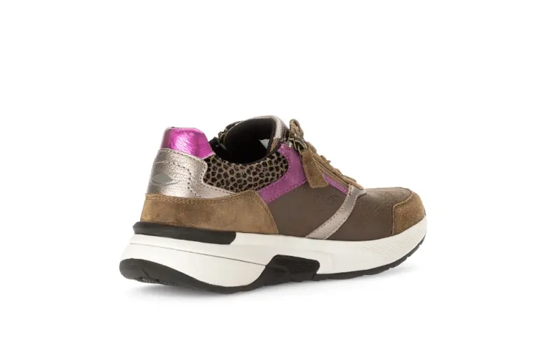 Gabor Rollingsoft Sneakers Donkerbruin