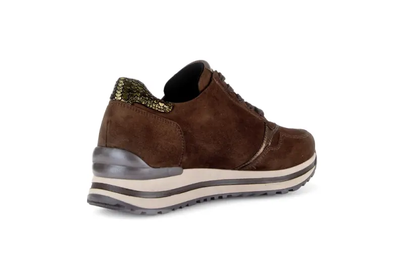 Gabor Sneakers Donkerbruin