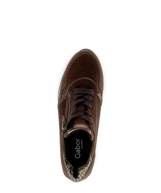 Gabor Sneakers Donkerbruin
