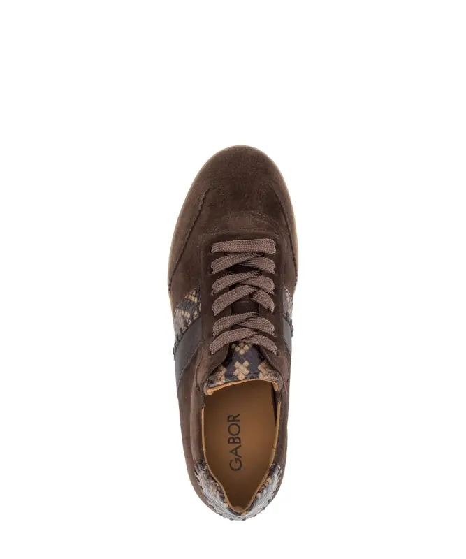 Gabor Sneakers Donkerbruin
