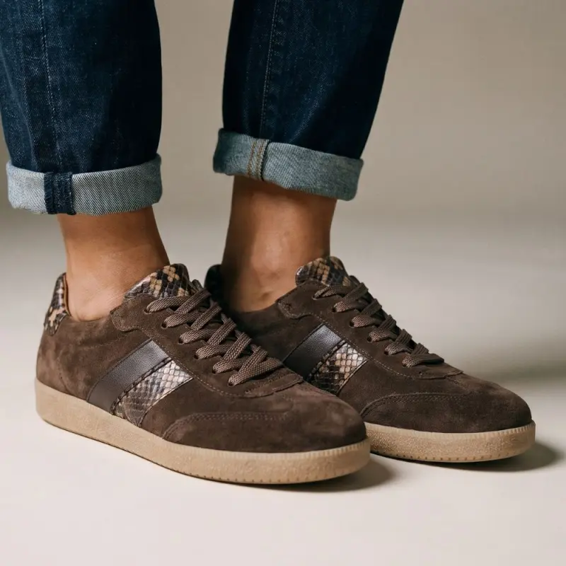 Gabor Sneakers Donkerbruin