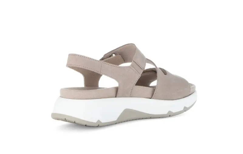 Gabor Rollingsoft Sandalen Taupe