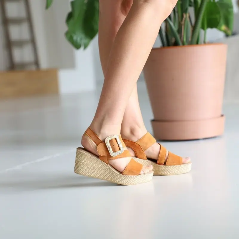 Gabor Sandalen Oranje