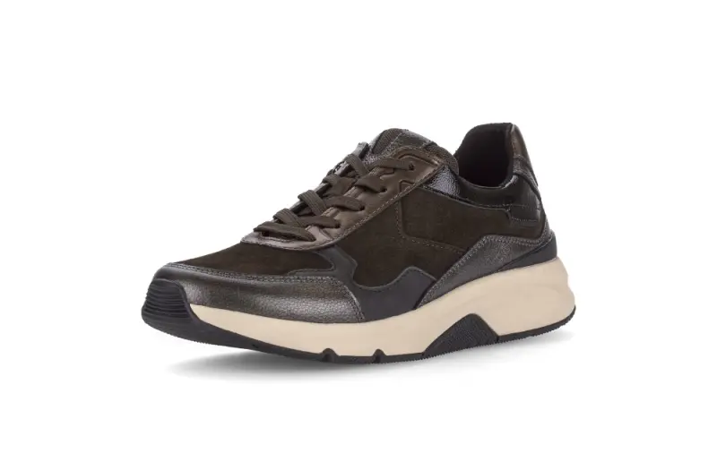 Gabor Rollingsoft Sneakers Donkerbruin