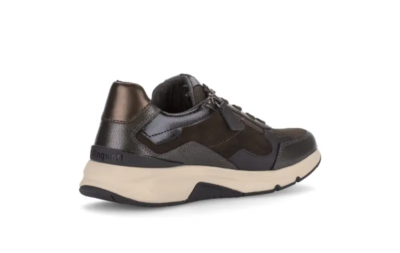 Gabor Rollingsoft Sneakers Donkerbruin