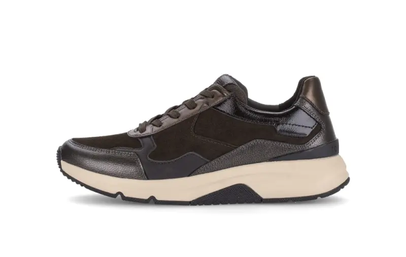 Gabor Rollingsoft Sneakers Donkerbruin