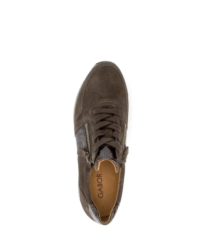 Gabor Sneakers Donkerbruin