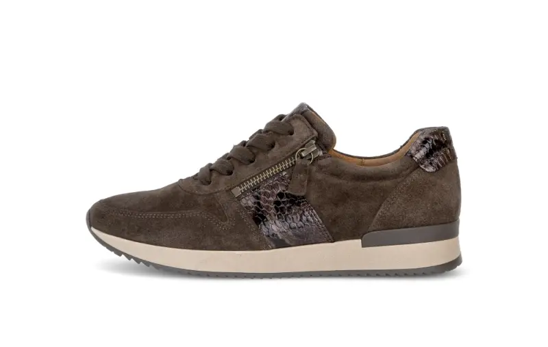 Gabor Sneakers Donkerbruin