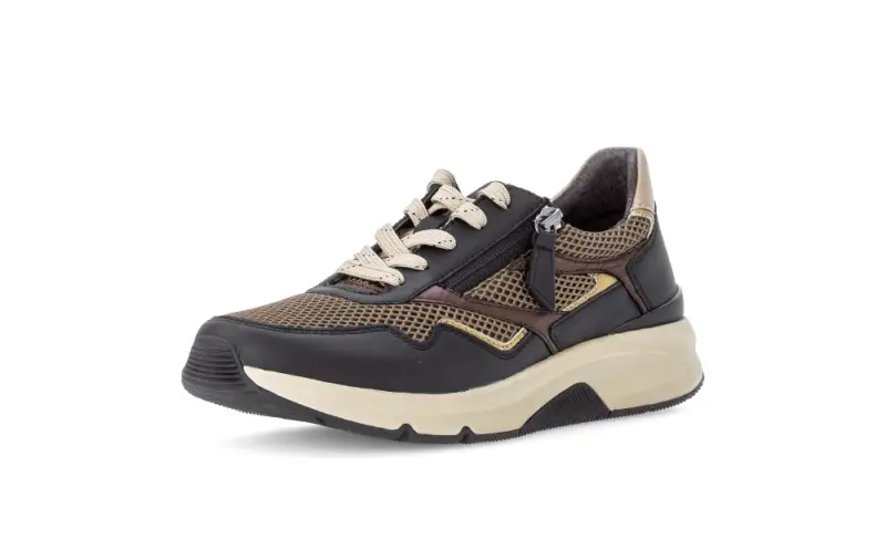 Gabor Rollingsoft Sneakers Zwart