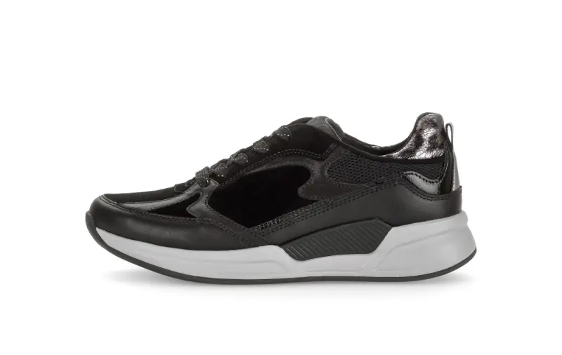 Gabor Rollingsoft Sneakers Zwart