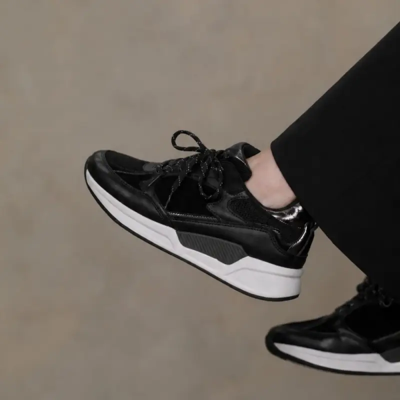Gabor Rollingsoft Sneakers Zwart