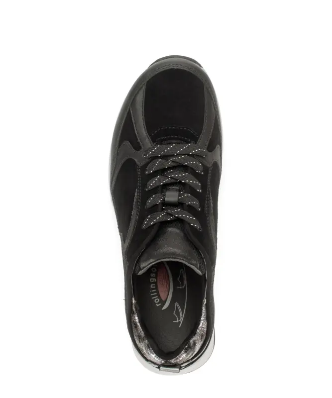 Gabor Rollingsoft Sneakers Zwart