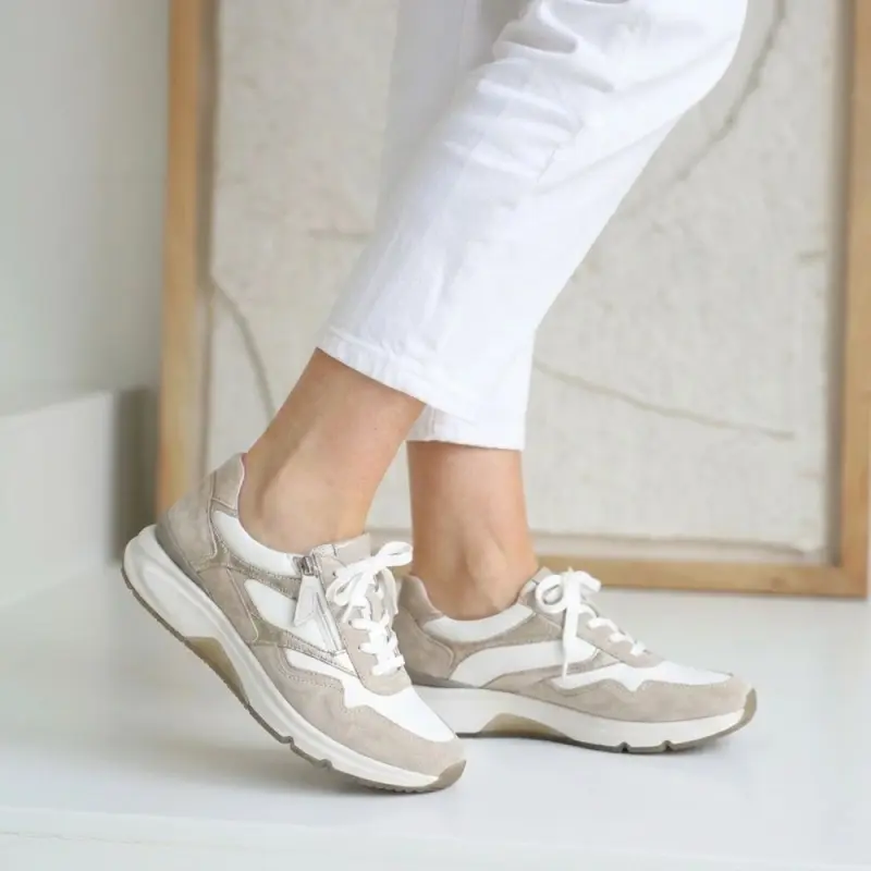 Gabor Rollingsoft Sneakers Wit