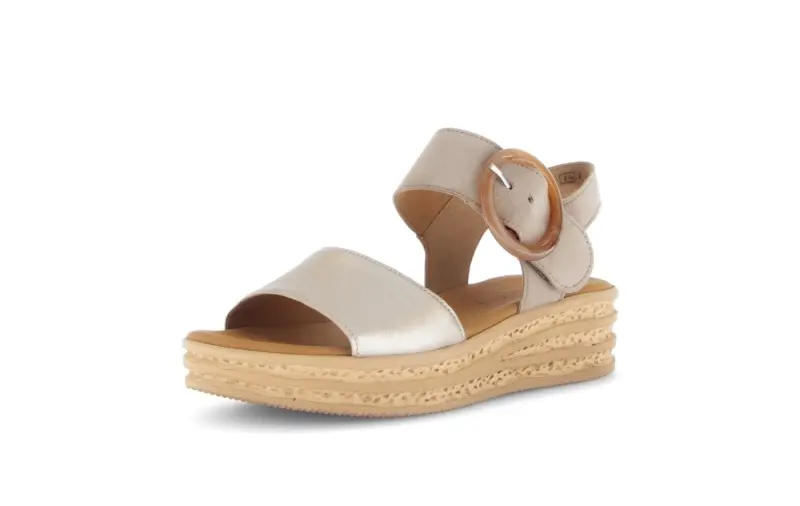 Gabor Sandalen Taupe