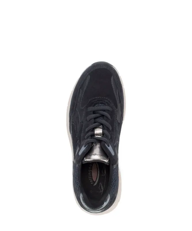 Gabor Rollingsoft Sneakers Nachtblauw