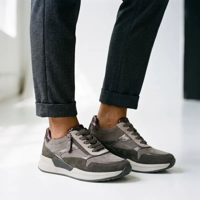 Gabor Rollingsoft Sneakers Flessengroen