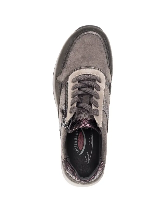 Gabor Rollingsoft Sneakers Flessengroen