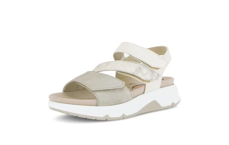 Gabor Rollingsoft Sandalen Beige
