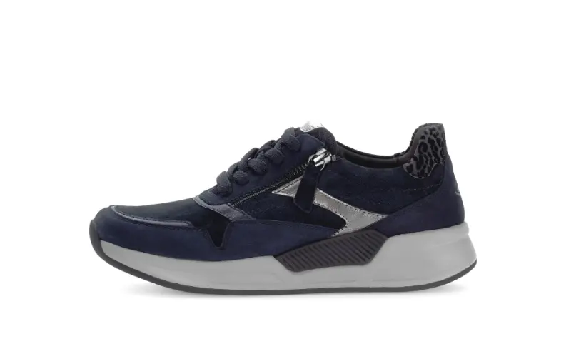 Gabor Rollingsoft Sneakers Nachtblauw