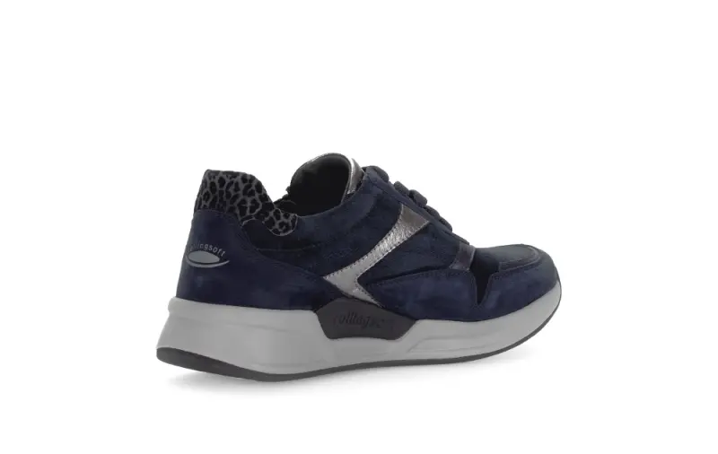 Gabor Rollingsoft Sneakers Nachtblauw