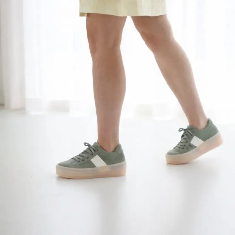 Gabor Sneakers Flessengroen