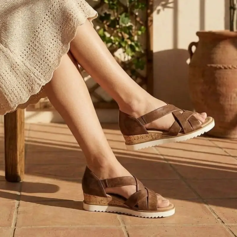 Gabor Sandalen Cognac