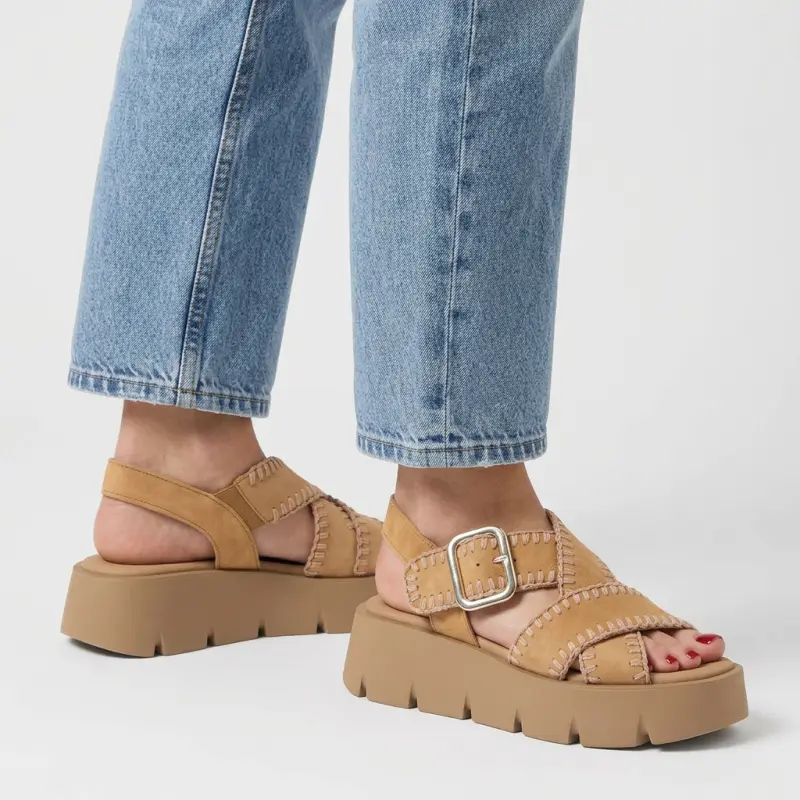 Gabor Sandalen Cognac