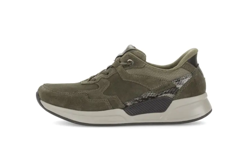 Gabor Rollingsoft Sneakers Flessengroen
