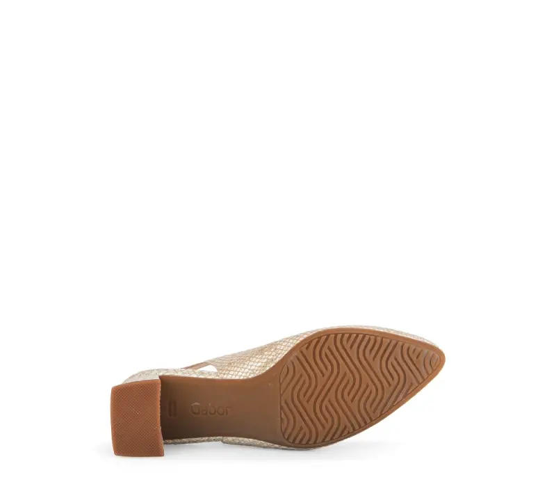 Gabor Slingbacks Beige
