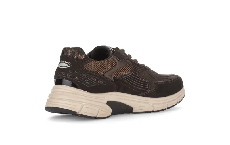 Gabor Rollingsoft Sneakers Donkerbruin
