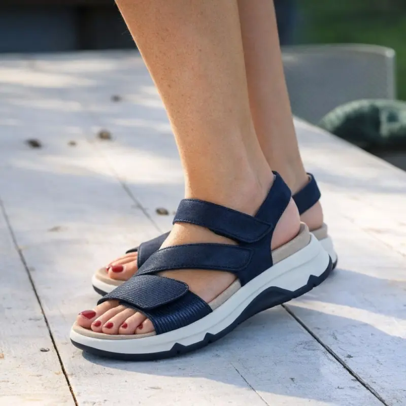 Gabor Rollingsoft Sandalen Nachtblauw