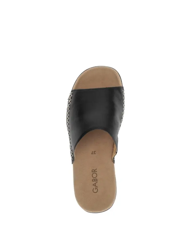 Gabor Slippers Zwart