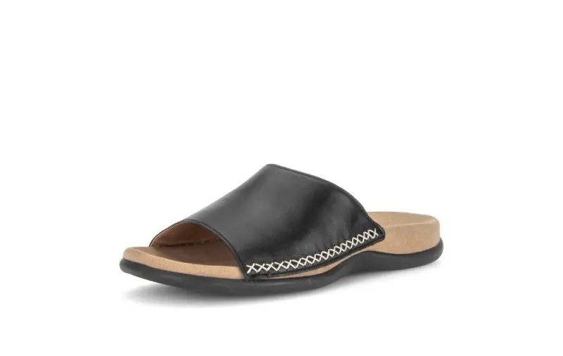 Gabor Slippers Zwart
