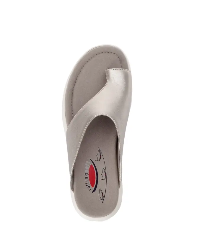 Gabor Rollingsoft Slippers Goud